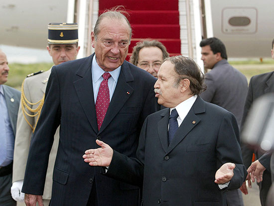 Chirac et Bouteflika en 2004