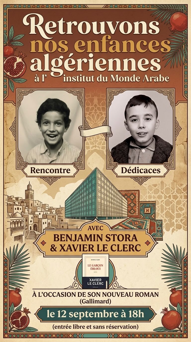 Retrouvons nos enfances algériennes à Institut du Monde Arabe enfance_algerienne