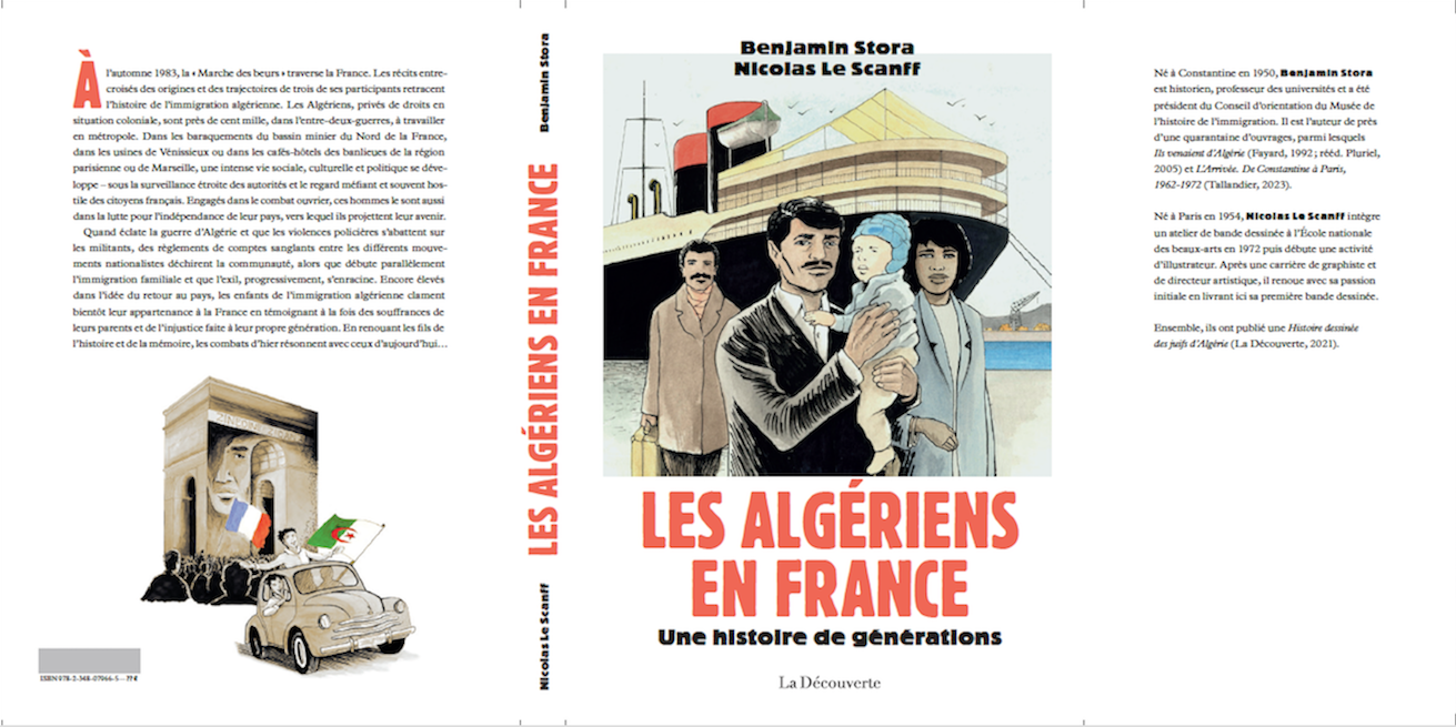 Couv et 4e Couv BD Immigration algérienne